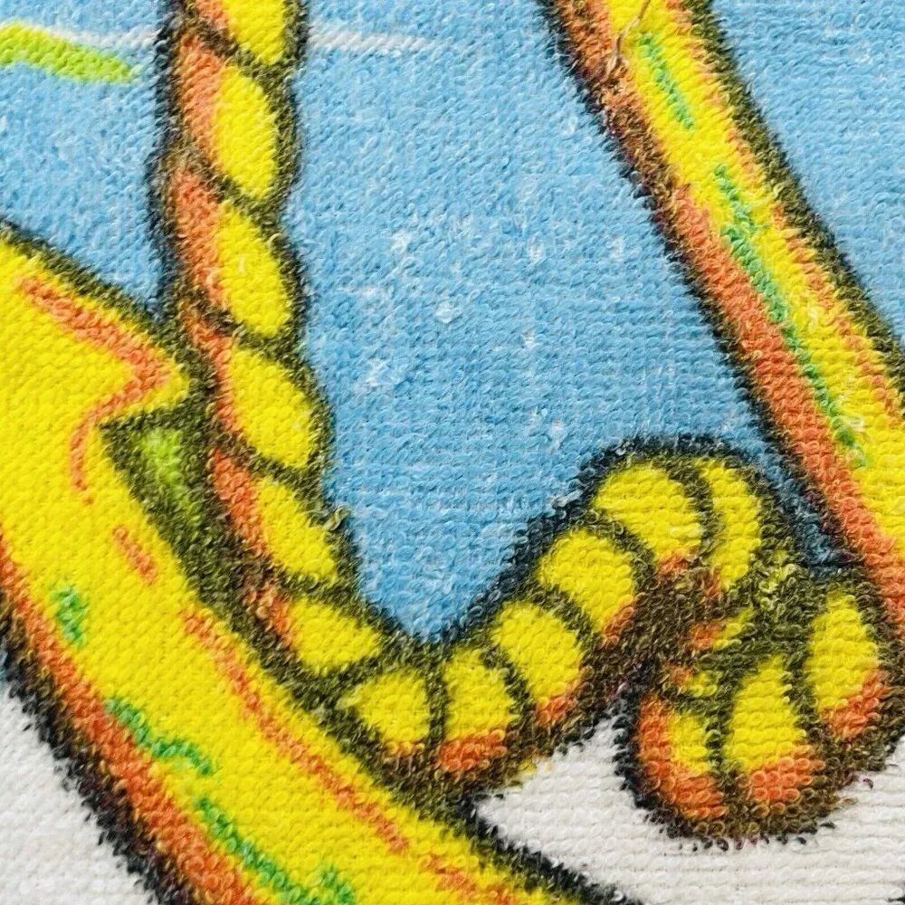 RARE Vintage 1980s Hedley Catalina Island Cotton Towel 55 x 29 Beach Souvenir
